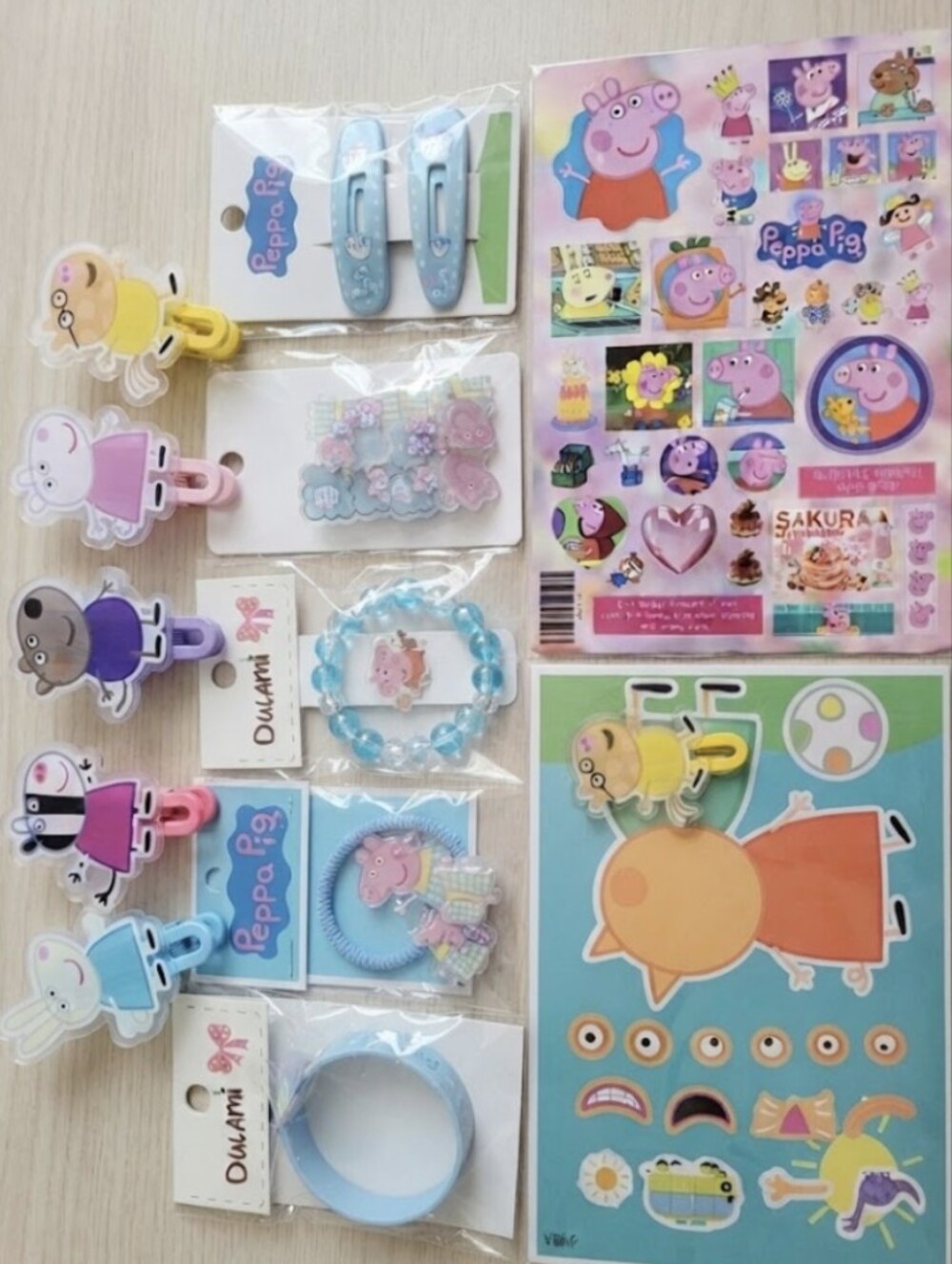 Peppa Kids Hair Accessories Set